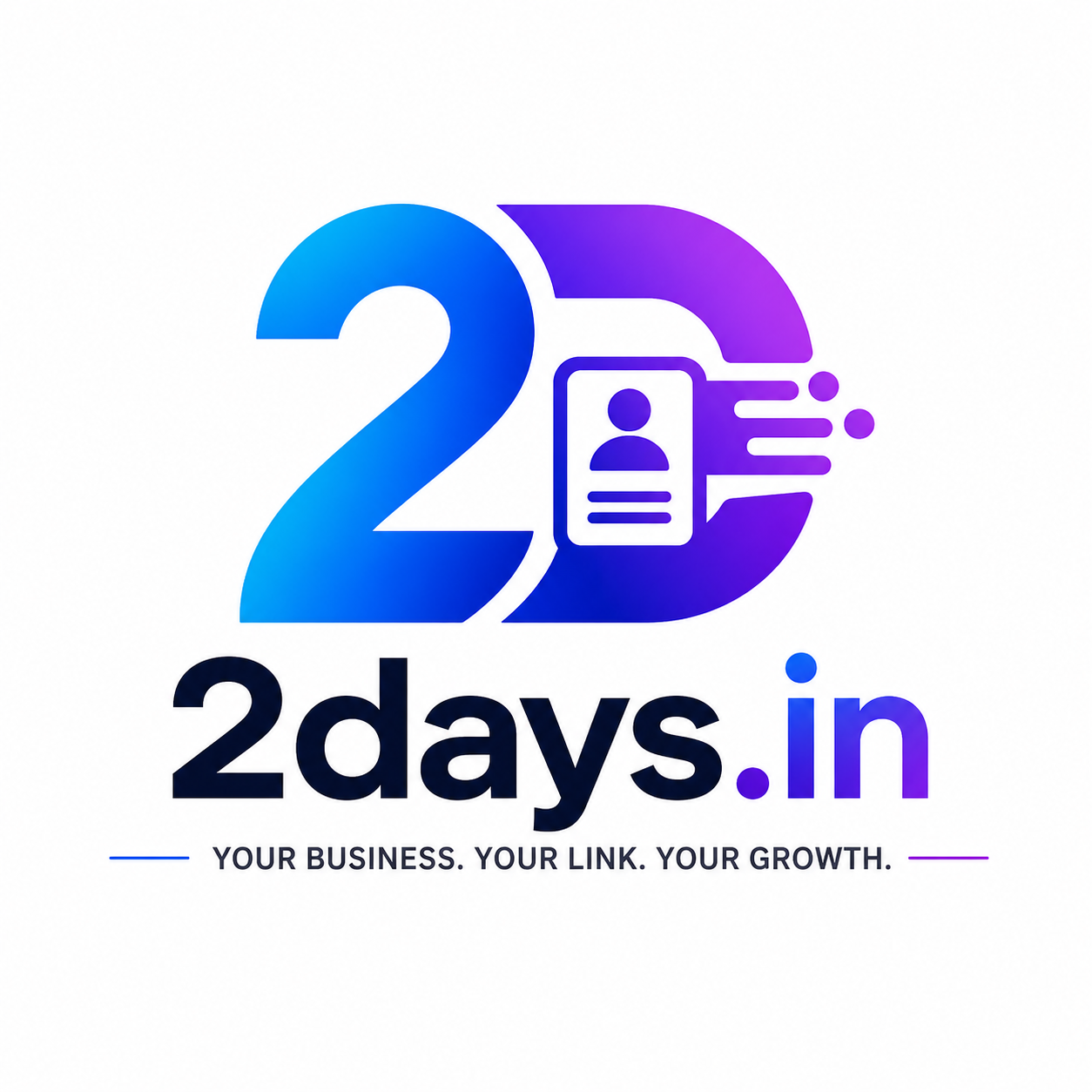 Digital Business Card Maker Just 2days
